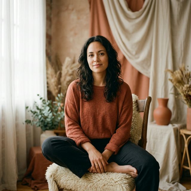 Sesión de retrato consciente en A Coruña — fotografía terapéutica de Fotoarterapia by Awen Studio